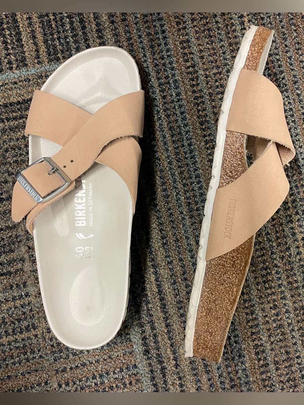 Birkenstock Siena beige sandals, 9 /40